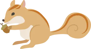 リスのイラスト