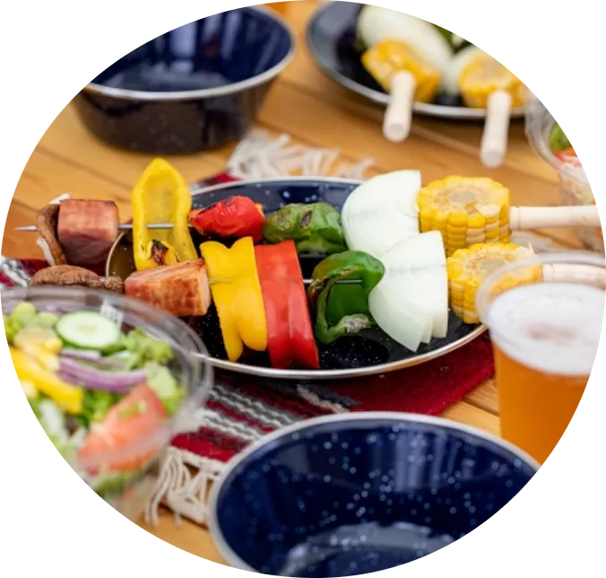 BBQ場